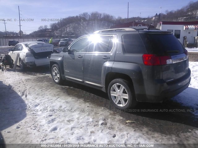 2CTFLTE50B6213536 - 2011 GMC TERRAIN SLE GRAY photo 3