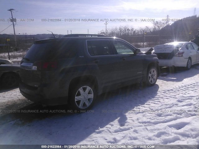 2CTFLTE50B6213536 - 2011 GMC TERRAIN SLE GRAY photo 4