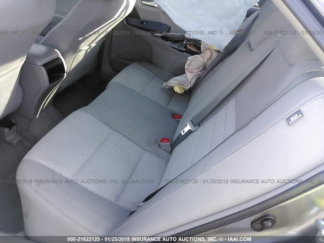 4T1BF1FK2GU203850 - 2016 TOYOTA CAMRY LE/XLE/SE/XSE GRAY photo 8