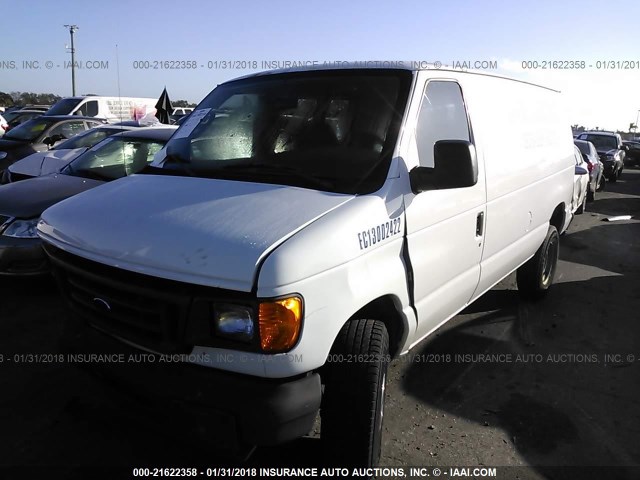 1FTSE34LX4HA50461 - 2004 FORD ECONOLINE E350 SUPER DUTY VAN WHITE photo 2