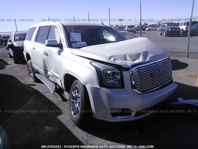 1GKS2JKJ6FR161458 - 2015 GMC YUKON XL DENALI WHITE photo 1