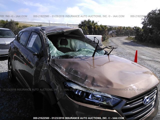 KM8J33A27GU064919 - 2016 HYUNDAI TUCSON LIMITED/SPORT AND ECO/SE BROWN photo 6