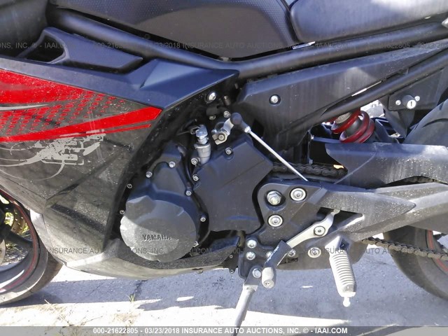 JYARJ18Y8CA001833 - 2012 YAMAHA FZ6 RC BLACK photo 9