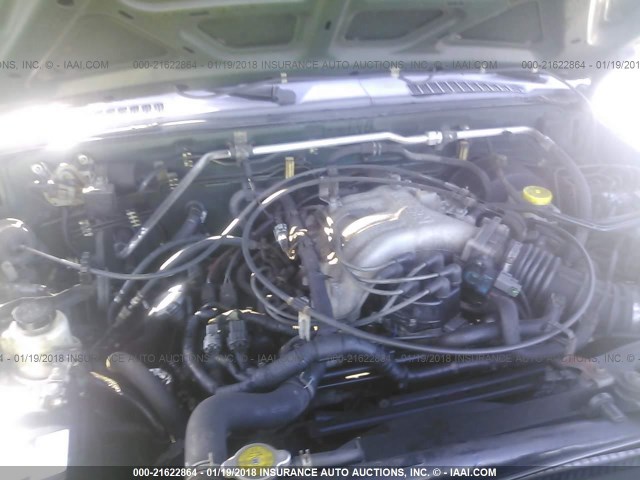 5N1ED28Y2YC598825 - 2000 NISSAN XTERRA XE/SE GREEN photo 10