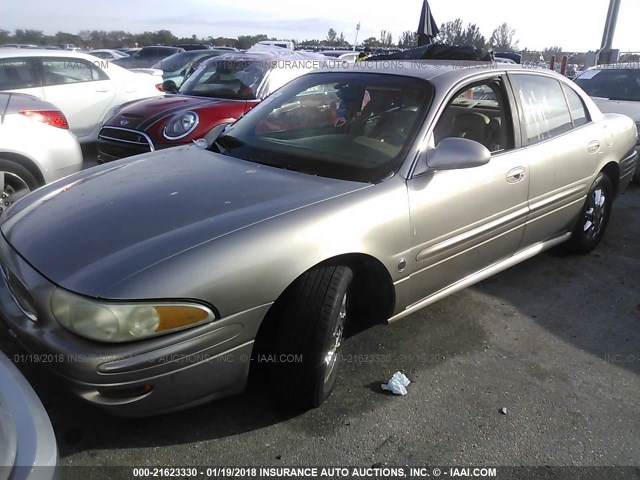 1G4HP54K444140702 - 2004 BUICK LESABRE CUSTOM GOLD photo 2