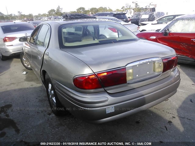 1G4HP54K444140702 - 2004 BUICK LESABRE CUSTOM GOLD photo 3