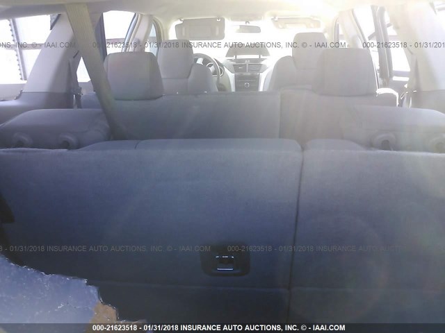 1GNER13D39S156624 - 2009 CHEVROLET TRAVERSE LS BLUE photo 8