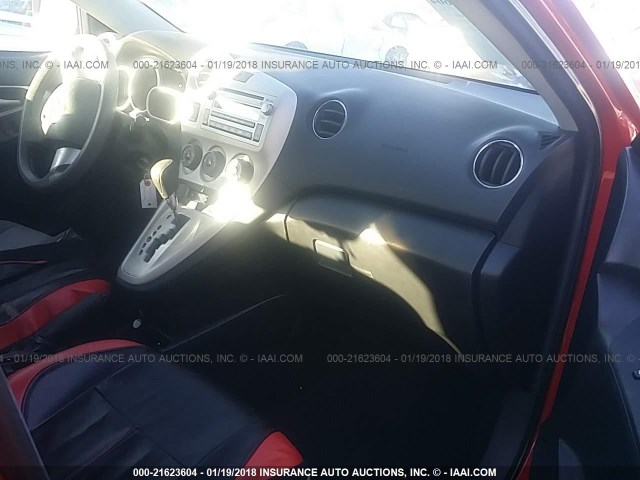 2T1KU4EE0CC797675 - 2012 TOYOTA COROLLA MATRIX  RED photo 5