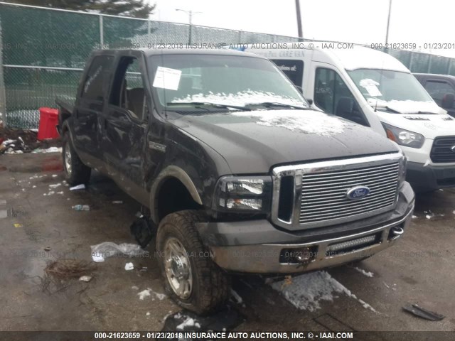 1FTSW21P77EB10703 - 2007 FORD F250 SUPER DUTY BROWN photo 1