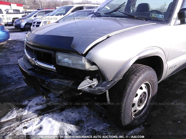 1GCDT14X2XK175354 - 1999 CHEVROLET S TRUCK S10 BEIGE photo 6