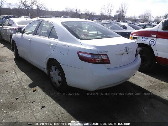 4T1BE46K17U514853 - 2007 TOYOTA CAMRY NEW GENERAT CE/LE/XLE/SE WHITE photo 3
