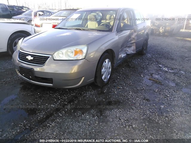 1G1ZS58F48F122370 - 2008 CHEVROLET MALIBU LS BROWN photo 2