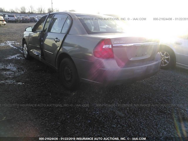 1G1ZS58F48F122370 - 2008 CHEVROLET MALIBU LS BROWN photo 3