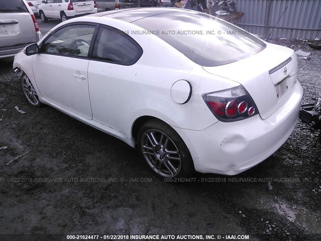 JTKDE3B7XA0312531 - 2010 TOYOTA SCION TC 白色 照片 3