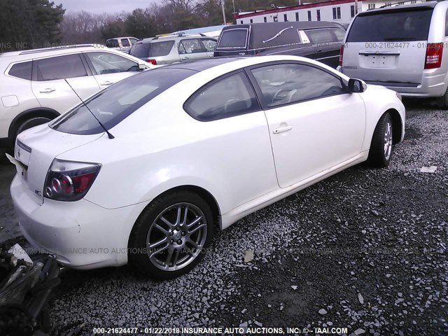 JTKDE3B7XA0312531 - 2010 TOYOTA SCION TC 白色 照片 4