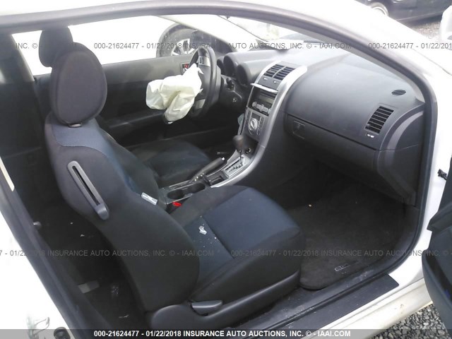 JTKDE3B7XA0312531 - 2010 TOYOTA SCION TC 白色 照片 5