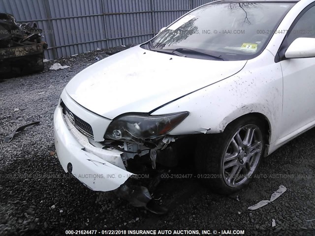 JTKDE3B7XA0312531 - 2010 TOYOTA SCION TC 白色 照片 6