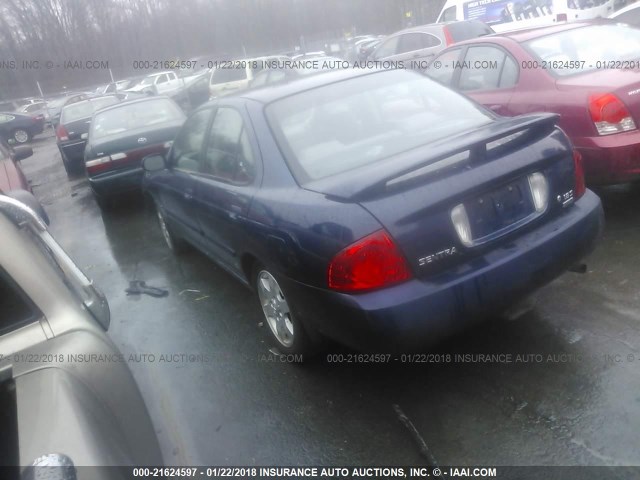 3N1CB51D46L462338 - 2006 NISSAN SENTRA 1.8/1.8S BLUE photo 3