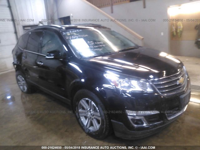 1GNKVGKD4HJ114003 - 2017 CHEVROLET TRAVERSE LT BLACK photo 1