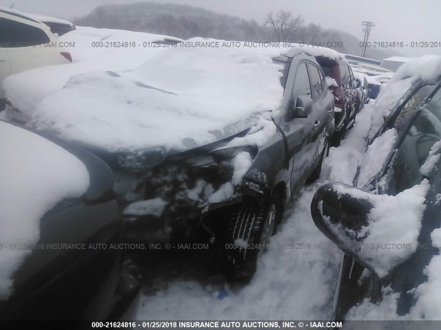 KM8JU3AC4AU112714 - 2010 HYUNDAI TUCSON GLS/LIMITED ნაცრისფერი ფოტო 2