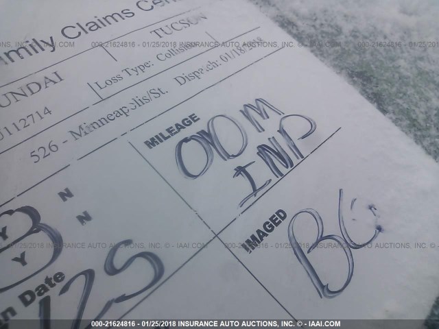 KM8JU3AC4AU112714 - 2010 HYUNDAI TUCSON GLS/LIMITED ნაცრისფერი ფოტო 7