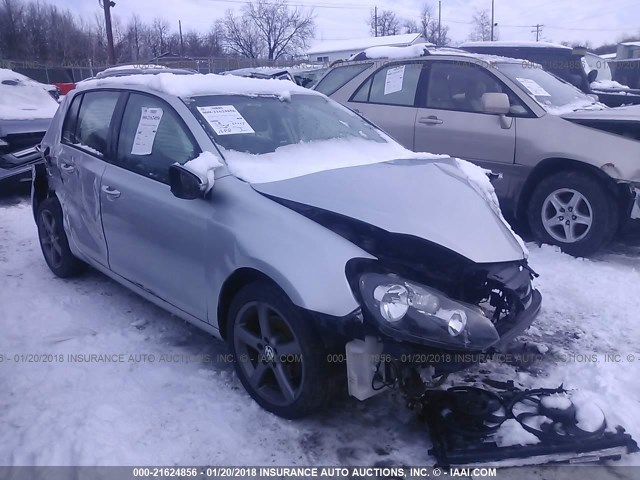 WVWDA7AJ0CW234400 - 2012 VOLKSWAGEN GOLF 银色 照片 1