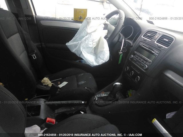 WVWDA7AJ0CW234400 - 2012 VOLKSWAGEN GOLF 银色 照片 5