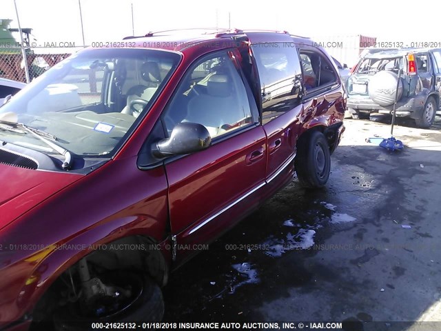 2C8GP64L34R544052 - 2004 CHRYSLER TOWN & COUNTRY LIMITED RED photo 6
