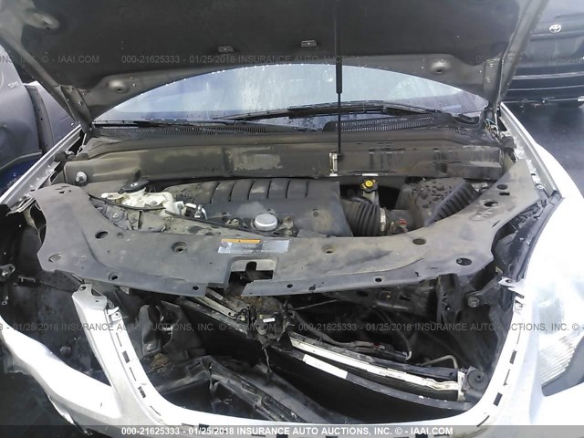 1GKKVRED9CJ271412 - 2012 GMC ACADIA SLT-1 Srebrny zdjęcie 10