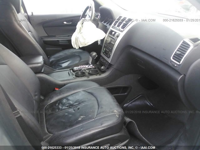 1GKKVRED9CJ271412 - 2012 GMC ACADIA SLT-1 Srebrny zdjęcie 5