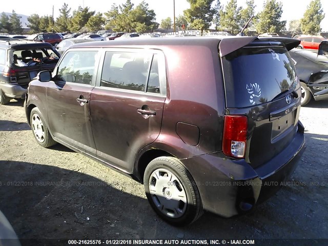 JTLZE4FE3CJ018501 - 2012 TOYOTA SCION XB PURPLE photo 3