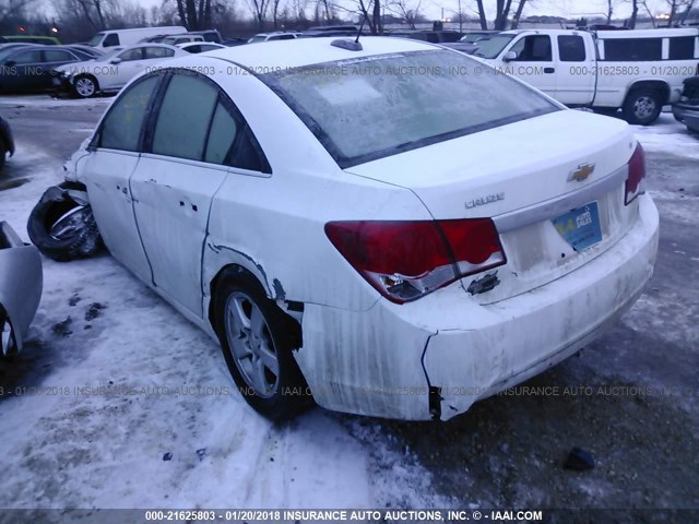 1G1PE5SB0G7111900 - 2016 CHEVROLET CRUZE LIMITED LT WHITE photo 3