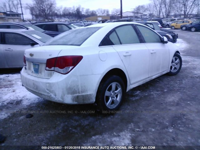 1G1PE5SB0G7111900 - 2016 CHEVROLET CRUZE LIMITED LT WHITE photo 4