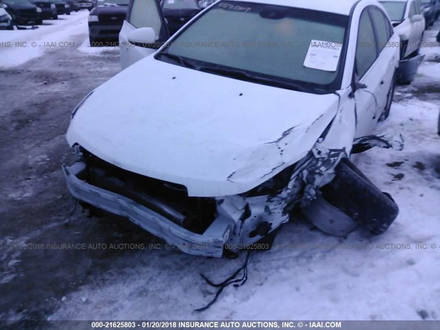 1G1PE5SB0G7111900 - 2016 CHEVROLET CRUZE LIMITED LT WHITE photo 6