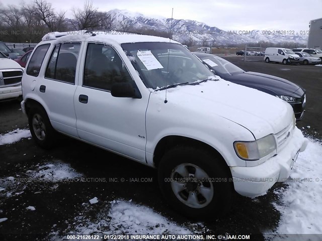 KNDJA7237V5533815 - 1997 KIA SPORTAGE WHITE photo 1