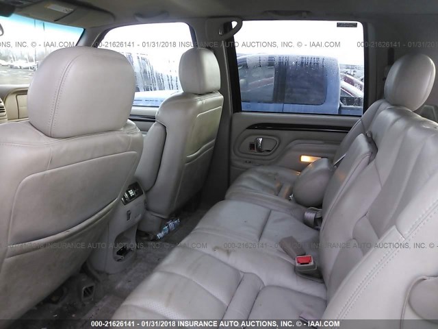 1GYEK13R9XR417262 - 1999 CADILLAC ESCALADE BEIGE photo 8