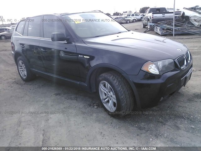 WBXPA934X6WG80211 - 2006 BMW X3 3.0I BLACK photo 1