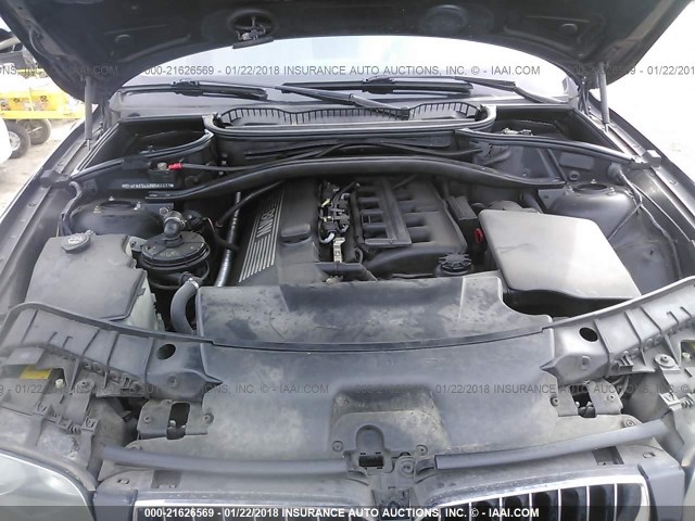 WBXPA934X6WG80211 - 2006 BMW X3 3.0I BLACK photo 10