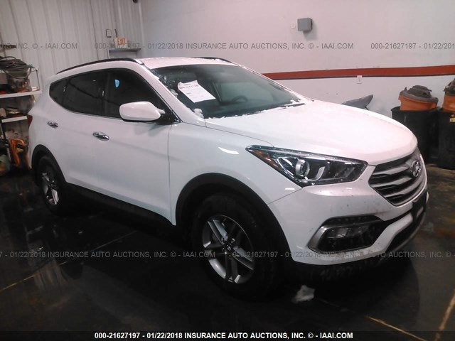 5NMZU3LB7HH032949 - 2017 HYUNDAI SANTA FE SPORT  WHITE photo 1