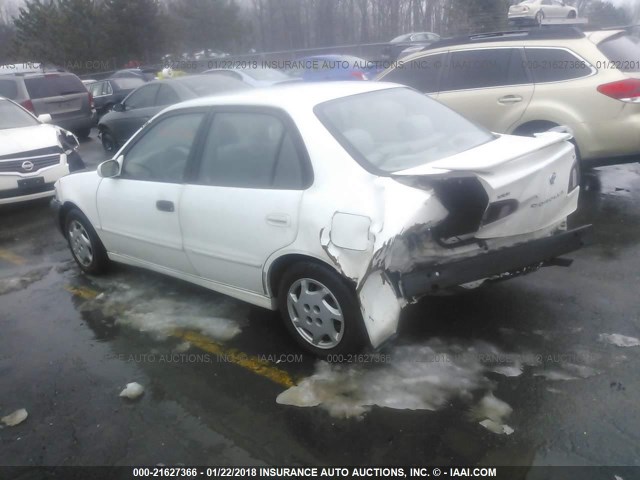 2T1BR12E3XC122719 - 1999 TOYOTA COROLLA VE/CE/LE 白色 照片 3