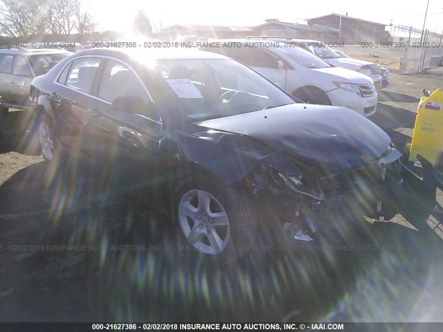 1G1ZA5E06AF284381 - 2010 CHEVROLET MALIBU LS ლურჯი ფოტო 1