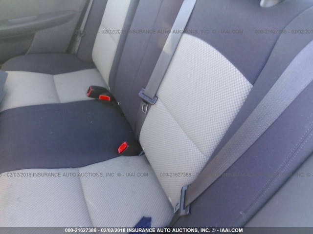 1G1ZA5E06AF284381 - 2010 CHEVROLET MALIBU LS ლურჯი ფოტო 8