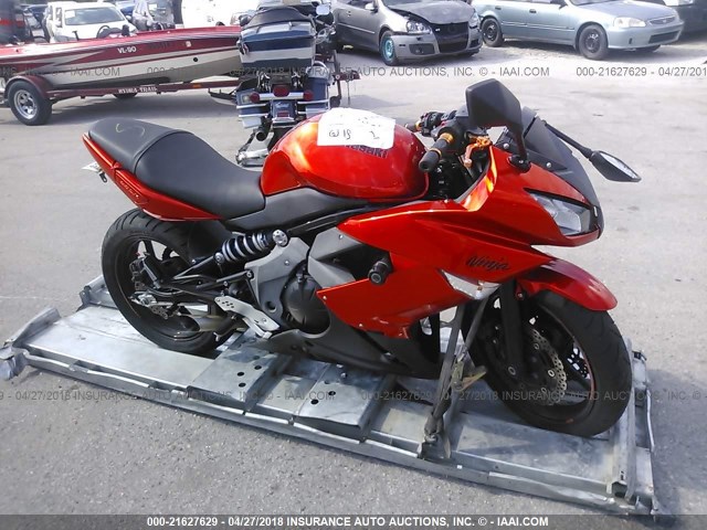 JKAEXEC16BDA80688 - 2011 KAWASAKI EX650 C 橙色 照片 1