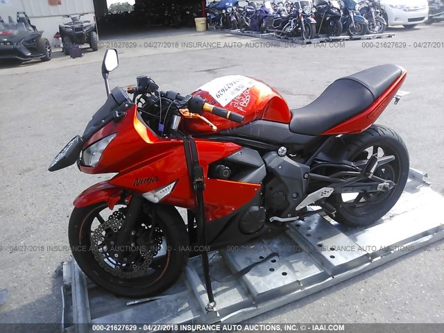 JKAEXEC16BDA80688 - 2011 KAWASAKI EX650 C 橙色 照片 2