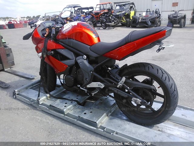 JKAEXEC16BDA80688 - 2011 KAWASAKI EX650 C 橙色 照片 3