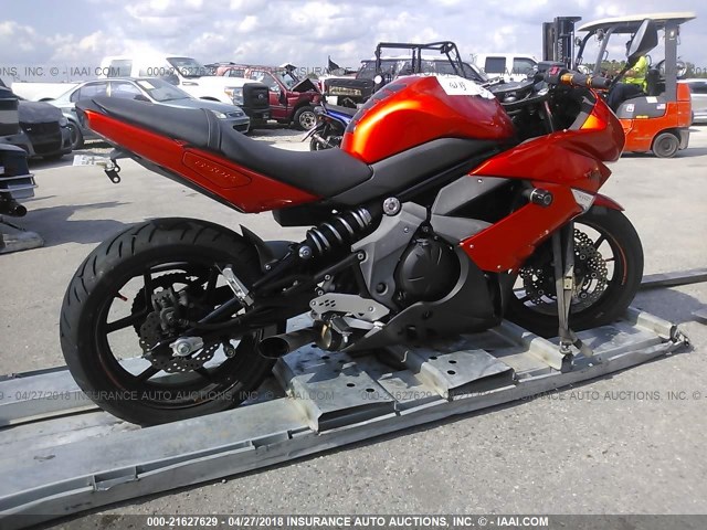 JKAEXEC16BDA80688 - 2011 KAWASAKI EX650 C 橙色 照片 4