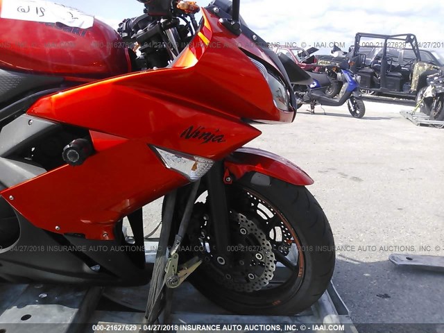 JKAEXEC16BDA80688 - 2011 KAWASAKI EX650 C 橙色 照片 5