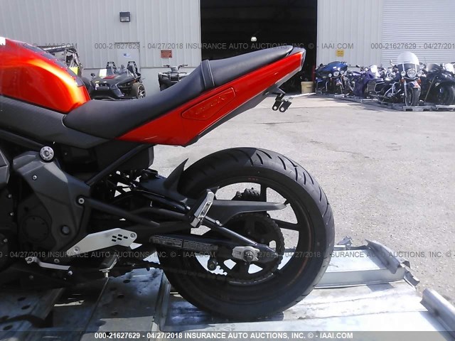 JKAEXEC16BDA80688 - 2011 KAWASAKI EX650 C 橙色 照片 6