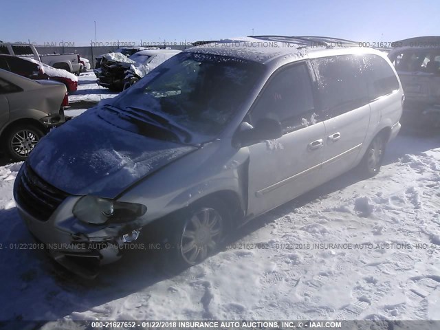 2A8GP54L27R127174 - 2007 CHRYSLER TOWN & COUNTRY TOURING SILVER photo 2