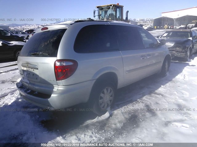 2A8GP54L27R127174 - 2007 CHRYSLER TOWN & COUNTRY TOURING SILVER photo 4